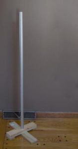 A Festivus Pole.  Unadorned and uncommercial.  